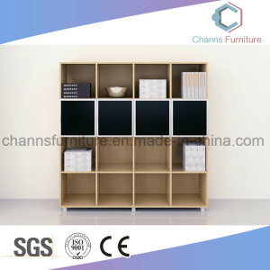 Black Color Bookshelf Office Furniture Cabinet